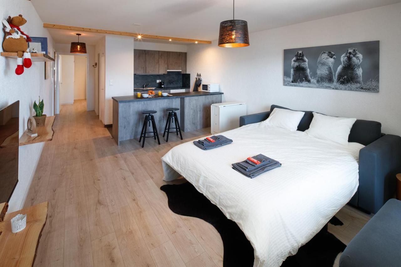 Magnifique Appartement Proche Du Centre Et Du Ski 크란스몬타나 외부 사진